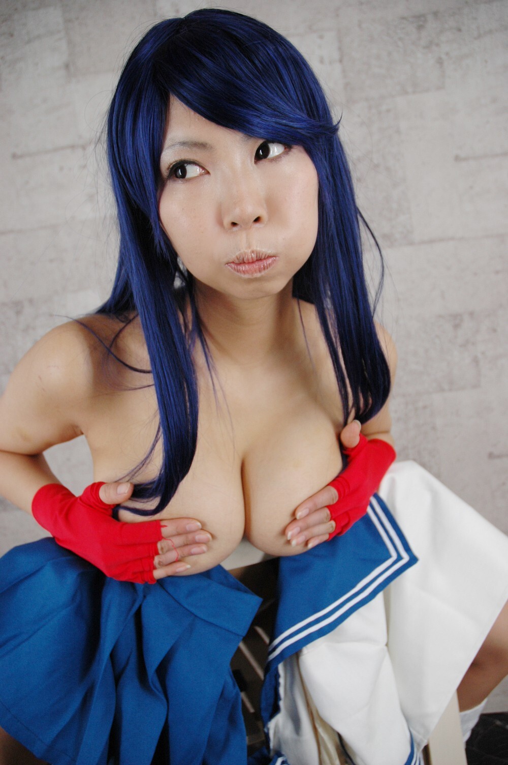 [Cosplay] Ikkitousen  Big Boobs Kanu Unchou PART 4